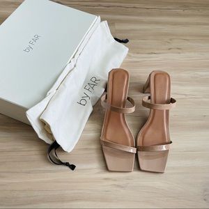 By Far mules size 40(fits size 8.5)